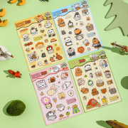 Lovely Island Zoo Diary Deco Stickers 